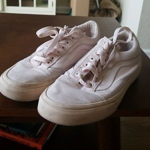 Vans old skool baby pink